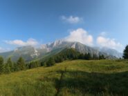 Vista sulle cime della Presolana