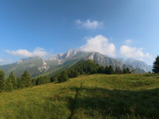Vista sulle cime della Presolana