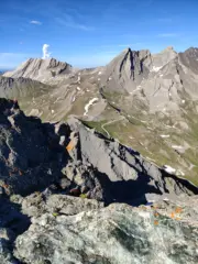 Da sinistra: Crete de la Taillante, Pan di Zucchero, Pic d'Asti
