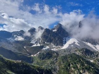 Vista sul Marguareis versante Nord