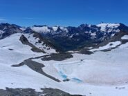Ghiacciai ridotti al Mulinet e Albaron