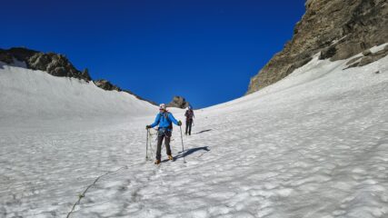 Discesa dal colle d'Amianthe