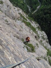 L7, primo muretto sprotetto