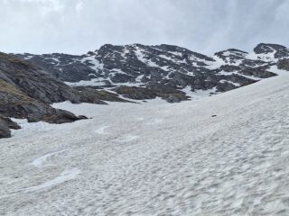 Bella neve sotto la Vergia
