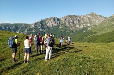 L'Antoroto dal colletto prima del Rifugio Savona