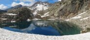 Nevaio sul lago di Fremamorta
