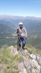 l'arrivo alla croce..