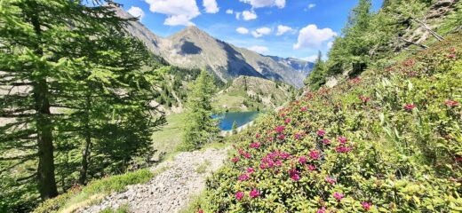 Lago di San Bernolfo in vista