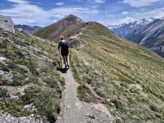 Verso il colle del Drinc 