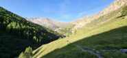 Vallone di Soustra di buon mattino
