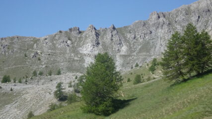 appena dopo il Poggio Tre croci