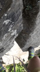 il superamento del camino..solo 5b?