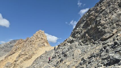 quasi in cima