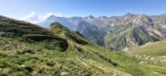 Bella mulattiera nel vallone verso il colle