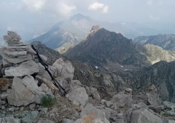 dalla seconda cima ,vista su Monte Frisson