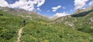 Ormai in basso nel vallone di Rui