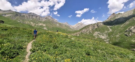 Ormai in basso nel vallone di Rui