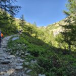 In fondo il colle col rifugio 