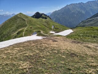 Verso l'Aroletta 