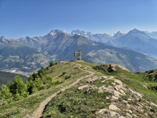 Vista da sopra il ripetitore 