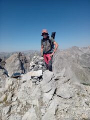 la cima della Punta Eco.