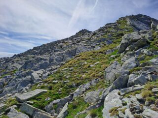 Si vede la cima