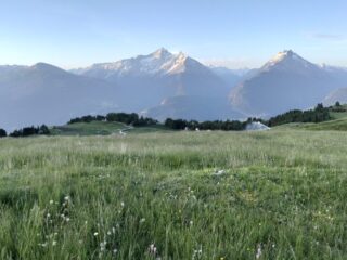 panorama verso la Grivola