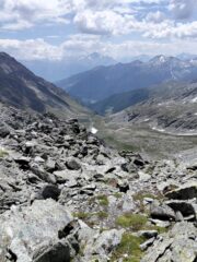 il vallone di Molline dal Col d'Annibal