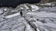 Parte bassa del Ghiacciaio per rientrare