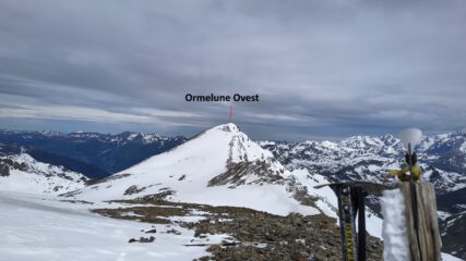 Ormelune Ovest dalla vetta Est