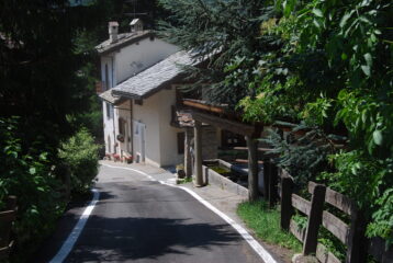 L’arrivo al Pussey a Courmayeur
