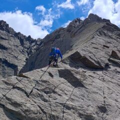 1° Tiro sull'evidente spigolo