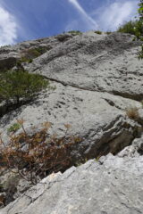 La spettacolare roccia del sesto tiro