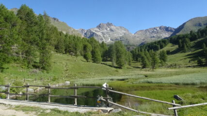 Laghetto a quota 1900.