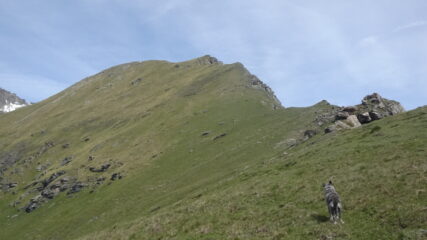 poco oltre il colle , il tratto ancora da percorrere