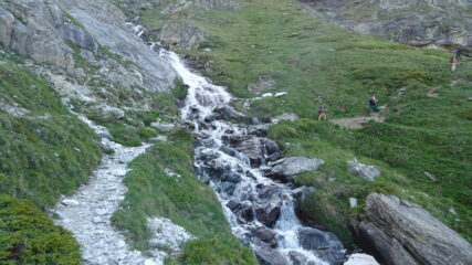 torrente da attraversare