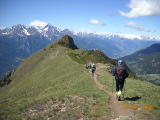 verso la cima Longhede