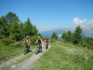 in prossimità del Colle Blegier