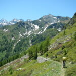 sentiero ben ciclabile in discesa