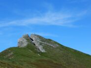Monte Bersaio, ultimo tratto sulla cresta