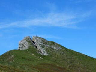 Monte Bersaio, ultimo tratto sulla cresta