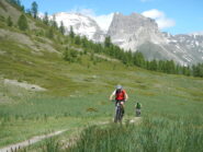 bella salita con vista sul Monte Tabor e i Serous