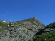 La Punta Tempesta e il colletto a Sud