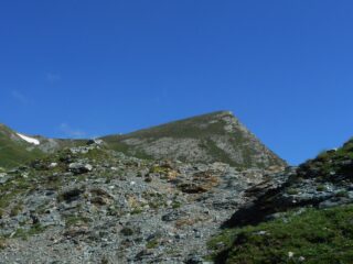 La Punta Tempesta e il colletto a Sud