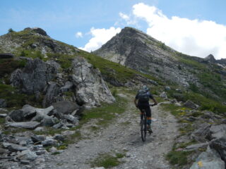 l'arrivo al Colle