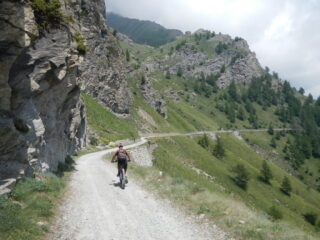 sulla Strada dell'Assietta verso Piano dell'Alpe