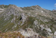 Dalla Punta Dzioule, Testa di Serena e il valloncello con i Laghi di Dzioule