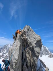 Verso la cima