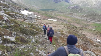 Verso il lago dell'Alpetto