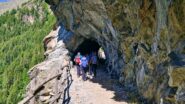seconda galleria salendo verso il lago di Cignana
